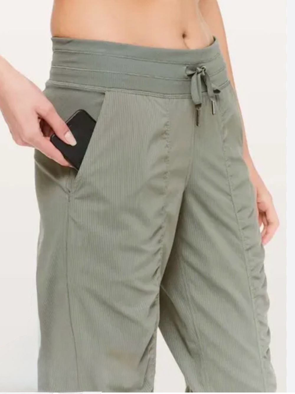 Lululemon Dance Studio Women’s Mid Rise Joggers Sage Green Sz 4